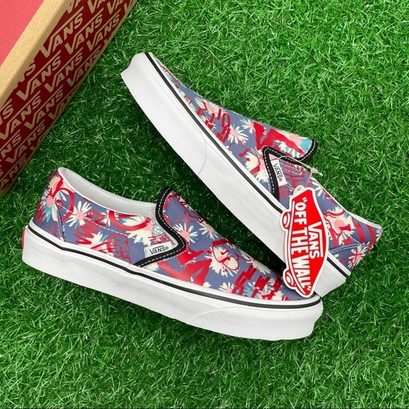 Vans Classic Slip On Vans Crew Floral - Picture 7 of 7